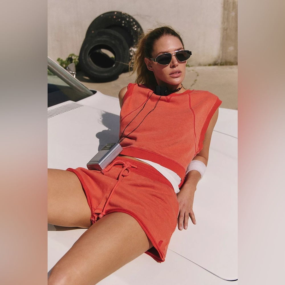 NWT Free People Time After Time Set In Flame Current Color on Free People $98